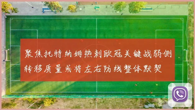 聚焦托特纳姆热刺欧冠关键战弱侧转移质量或将左右防线整体默契